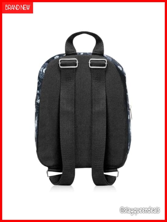 Woven Canvas Mini Backpack with Adjustable Straps for Travel main image 6